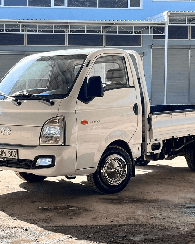 H100 Kia jant kapak paslanmaz krom çemberli Plymounth 