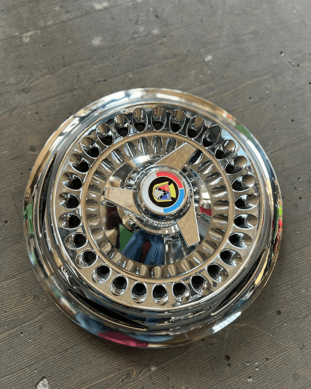 16 inch Cobra plymounth paslanmaz krom çemberli 4 Adet