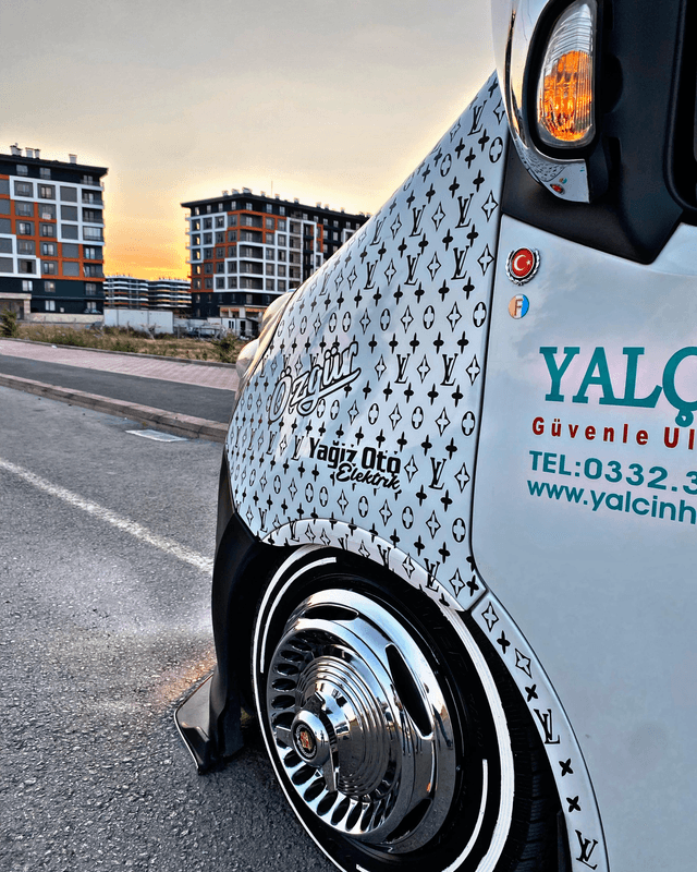 16 inch Cobra plymounth çizgili paslanmaz krom çemberli 4 Adet