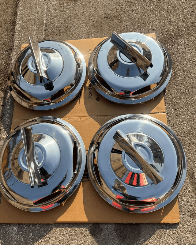 16 inch paslanmaz cobra tas fırfır komple set 4 adet 