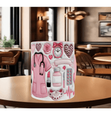 Kişiye özel NURSE HEMŞİRE baskı kaliteli porselen kupa