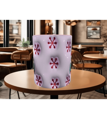 Sevimli penguen kaliteli porselen kupa