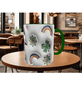 Freedom, özgürlük, özgür kuş kaliteli porselen kupa