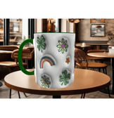 Freedom, özgürlük, özgür kuş kaliteli porselen kupa