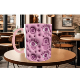 Nazar, göz, fatma ana eli kaliteli porselen kupa