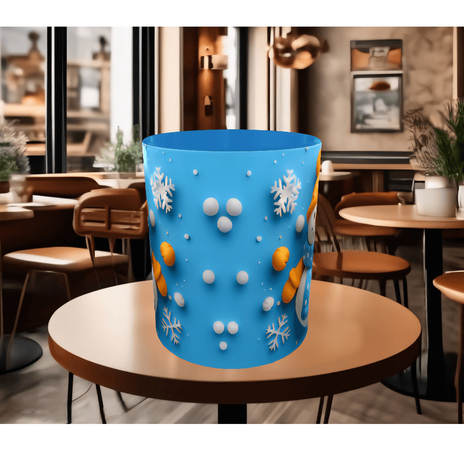 Kardan adam kaliteli porselen kupa