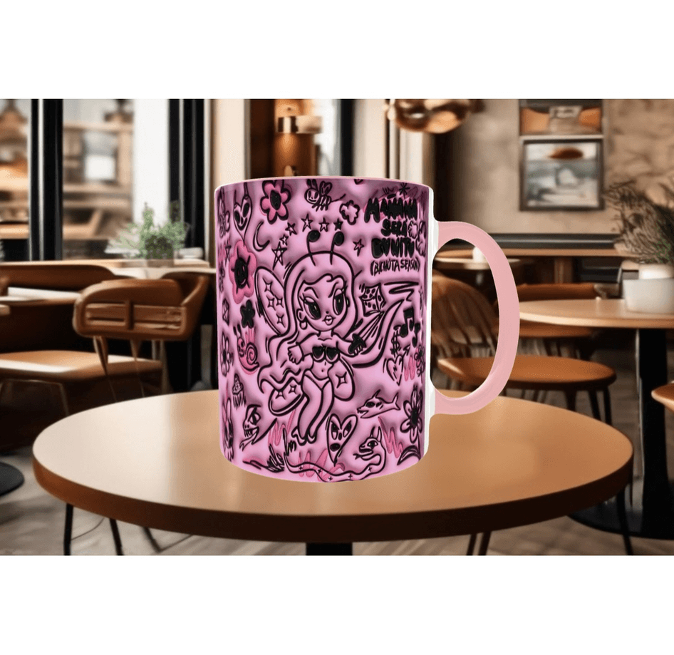 Aşk meleği sevgililer günü kaliteli porselen kupa