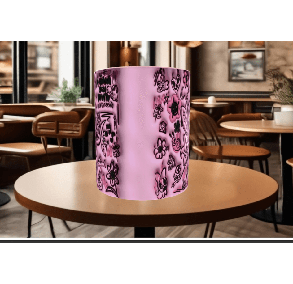 Aşk meleği sevgililer günü kaliteli porselen kupa