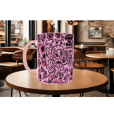 Aşk meleği sevgililer günü kaliteli porselen kupa