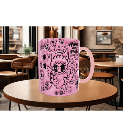 Eros aşk meleği kaliteli porselen kupa