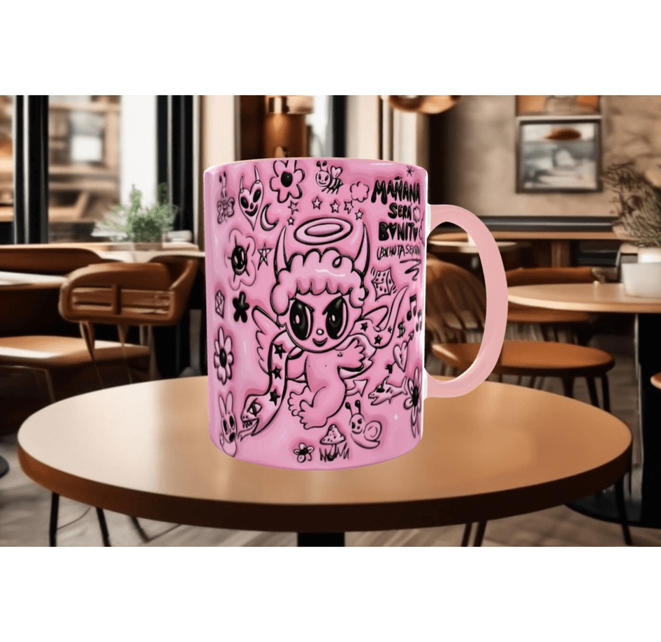 Eros aşk meleği kaliteli porselen kupa