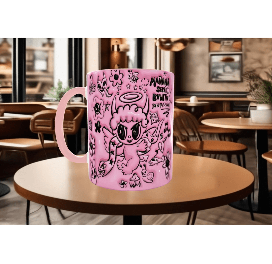 Eros aşk meleği kaliteli porselen kupa