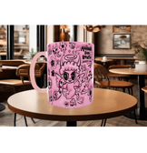 Eros aşk meleği kaliteli porselen kupa