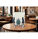 Kahve, kitap, kedi, huzur kaliteli çay kahve kaliteli porselen kupa