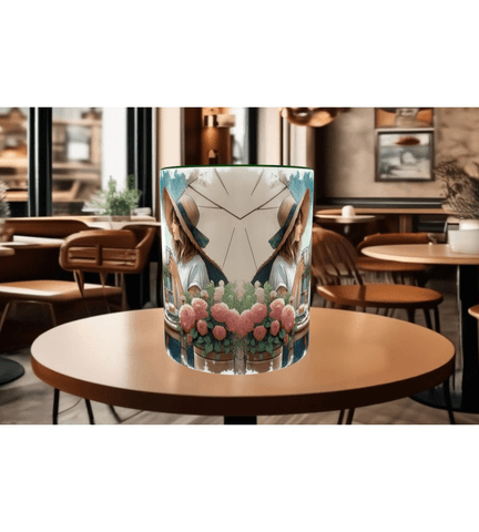 Huzur, doğa, hayvan, köpek çay kahve kaliteli hediyelil porselen kupa