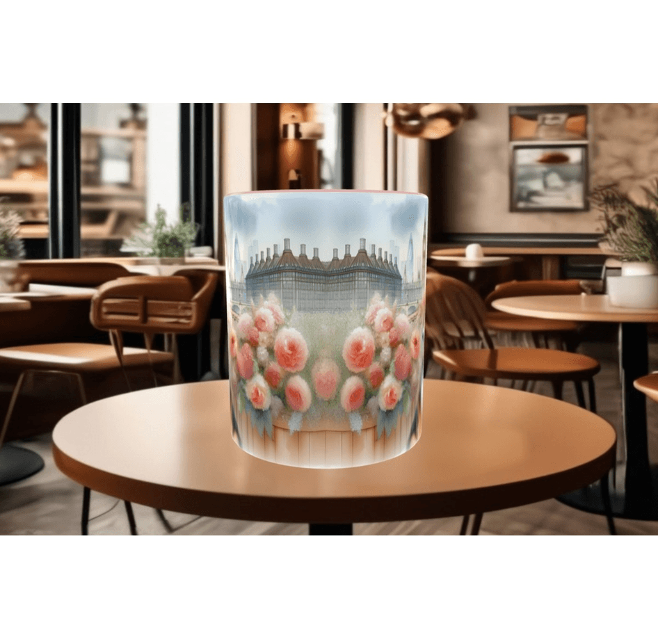 Huzur, doğa, hayvan, köpek çay kahve kaliteli hediyelil porselen kupa