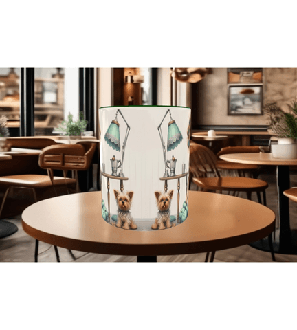 Uyanamıyan, uykucu, uyku, kedi çay kahve porselen hediyelik kupa