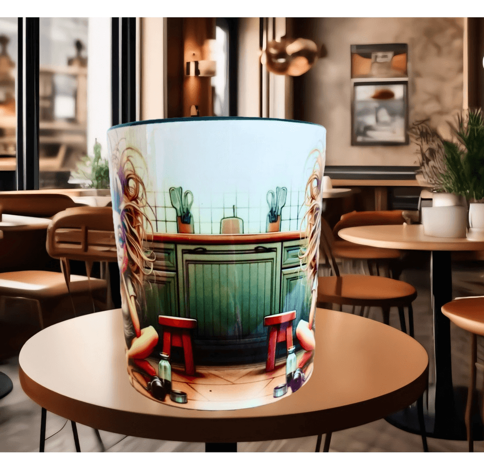 Uyanamıyan, uykucu, uyku, kedi çay kahve porselen hediyelik kupa