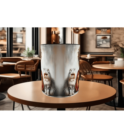 Uyanamıyan, uykucu, uyku, kedi çay kahve porselen hediyelik kupa