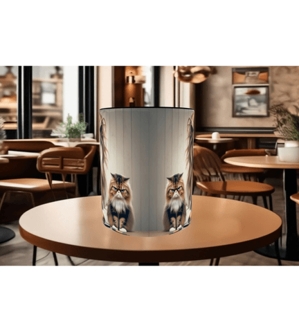 Uyanamıyan, uykucu, uyku, kedi çay kahve porselen hediyelik kupa