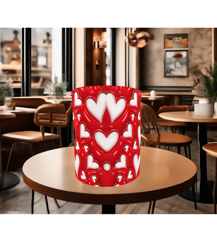 Sihirli kalpler sevgililer günü baskı hediyelik kaliteli porselen kupa