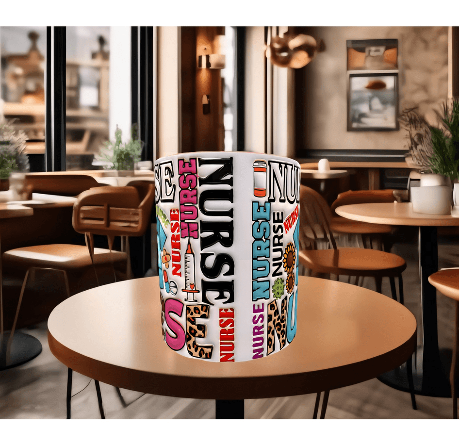 NURSE hemşire baskı hediyelik kaliteli porselen kupa