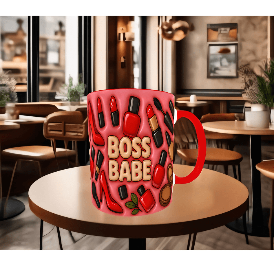 Patron kız baskı hediyelik kaliteli porselen kupa