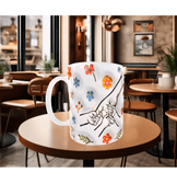 Anneler günü özel baskı hediyelik kaliteli porselen kupa