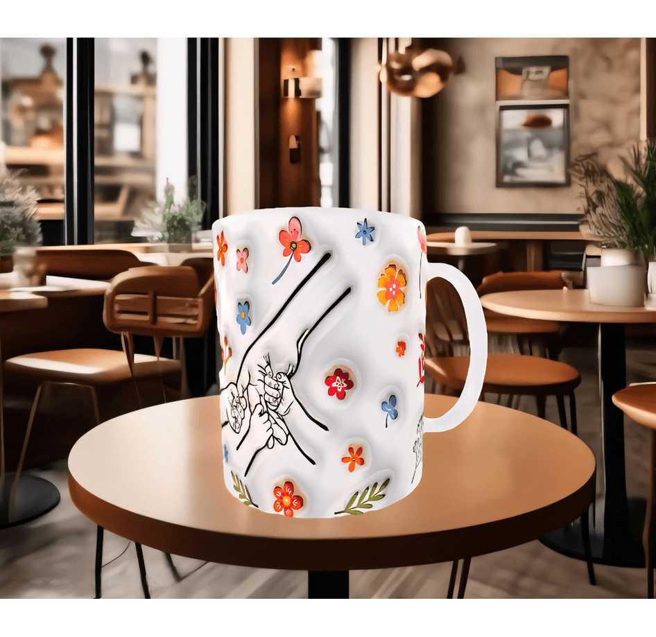 Anneler günü özel baskı hediyelik kaliteli porselen kupa