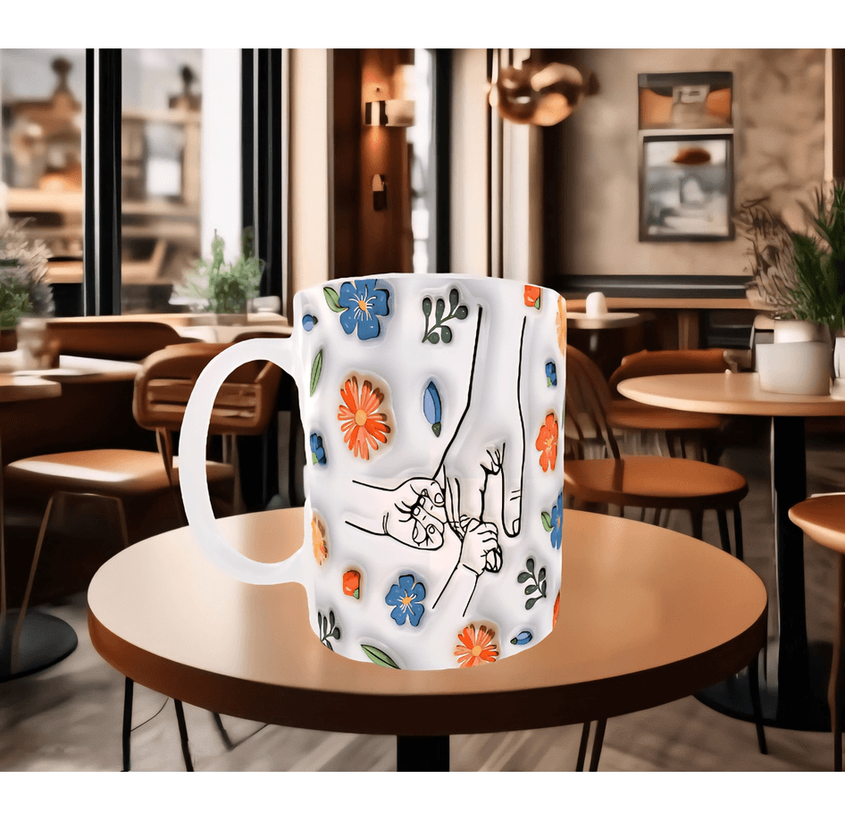 Anneler günü özel baskı hediyelik kaliteli porselen kupa