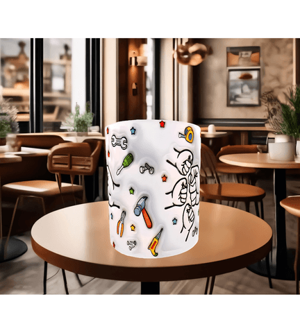 Babalar günü özel baskı hediyelik kaliteli porselen kupa