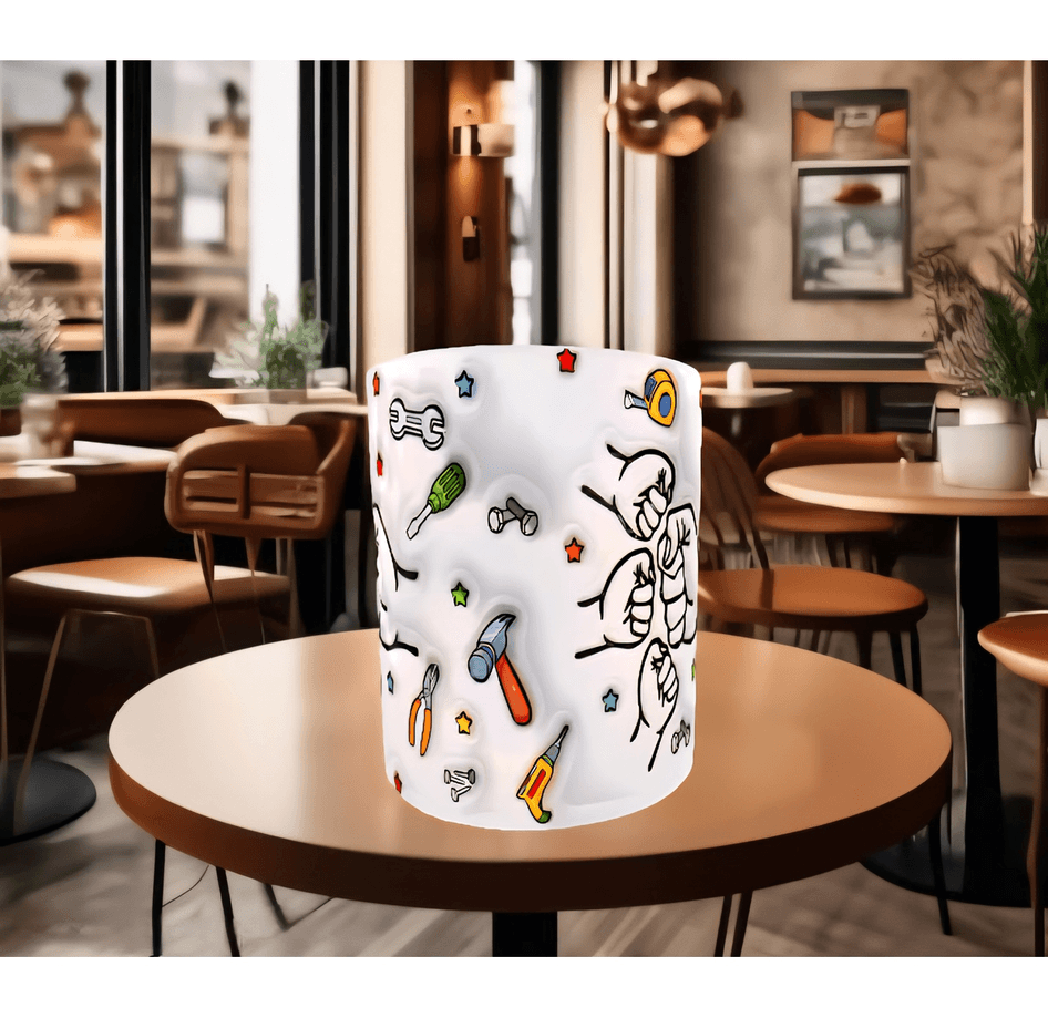 Babalar günü özel baskı hediyelik kaliteli porselen kupa