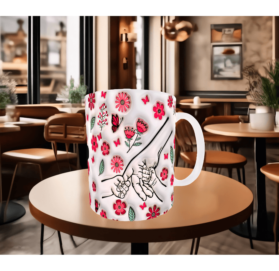 Anneler günü özel baskı hediyelik kaliteli porselen kupa