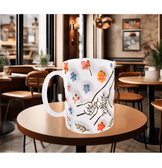 Anneler günü özel baskı hediyelik kaliteli porselen kupa