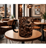 Moto rycing baskı hediyelik kaliteli porselen kupa