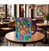 Cat mom kedi annesi baskı kaliteli porselen kupa