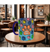 Cat mom kedi annesi baskı kaliteli porselen kupa