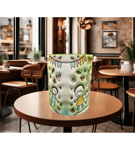 I love mom, seni seviyorum anne, anneler günü özel baskı porselen kupa