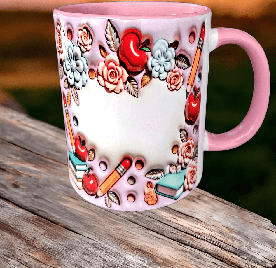 Öğretmenler günü özel kişiselleştirilebilir hediyelik porselen kupa