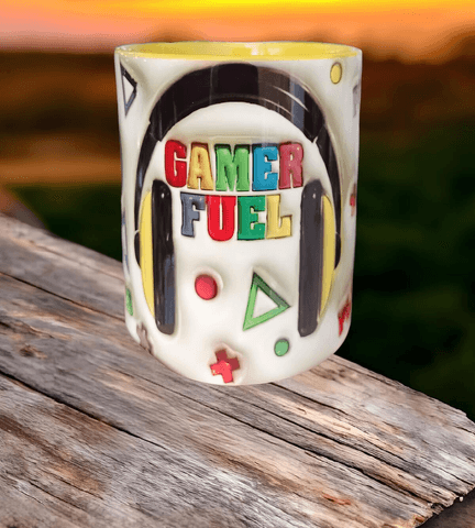 Gamer porselen büyük boy kupa