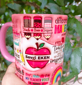 Öğretmenler günü hediyelik kişiselleştirilebilir porselen kupa