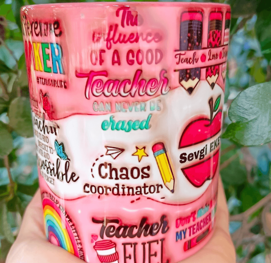 Öğretmenler günü hediyelik kişiselleştirilebilir porselen kupa