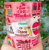 Öğretmenler günü hediyelik kişiselleştirilebilir porselen kupa