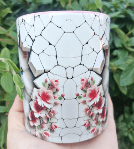 Sevimli kedi baskı porselen kupa