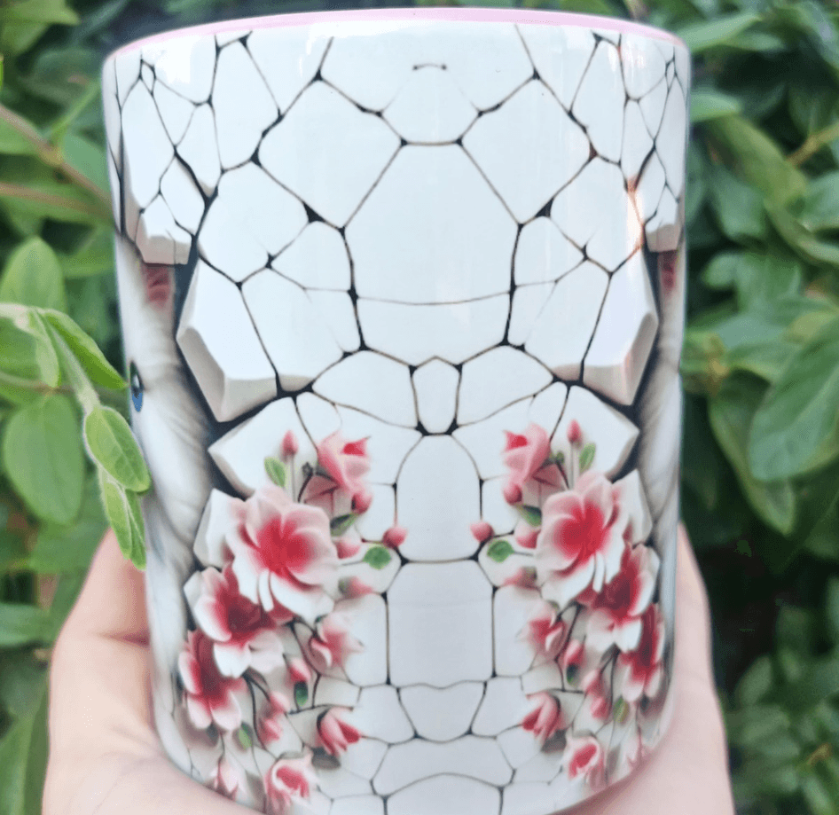 Sevimli kedi baskı porselen kupa