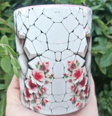 Sevimli kedi baskı porselen kupa