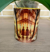 Sarı sokak porselen kupa