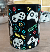 Gamer Lara Özel Büyük Boy Porselen Kupa