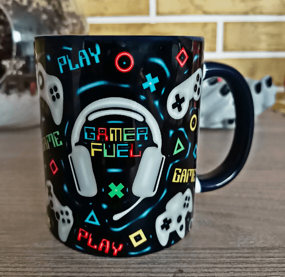 Gamer Lara Özel Büyük Boy Porselen Kupa