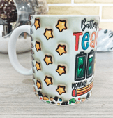 Teacher öğretmenler günü özel büyük boy porselen kupa